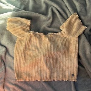 Roxy off the shoulder tie dye Smokey top